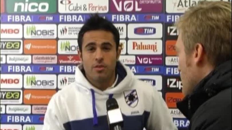 Eder: "Buon punto per noi"