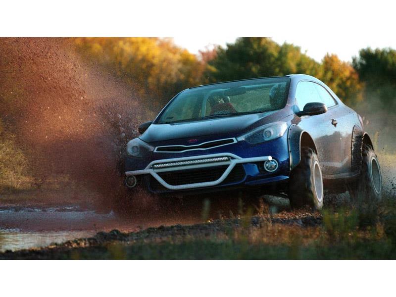 Kia Mud Bogger, la berlina diventa dune buggy