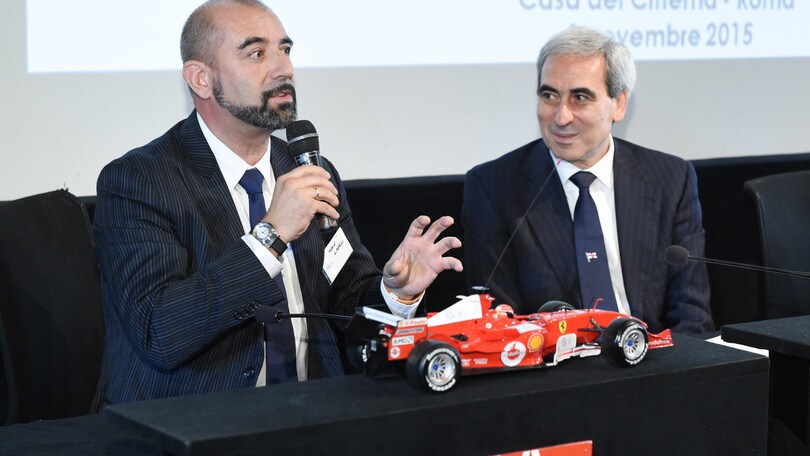 Ivan Capelli alla Cerimonia di Chiusura XVI edizione Master SAFE