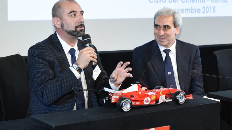Ivan Capelli alla Cerimonia di Chiusura XVI edizione Master SAFE