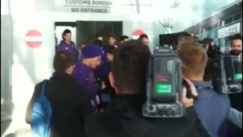 La Fiorentina sbarca a Poznan