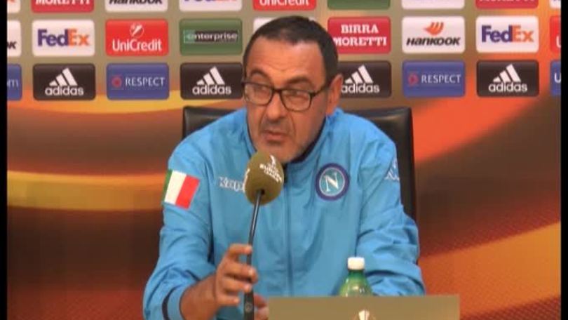 Sarri: "Chiudiamo il discorso qualificazione"