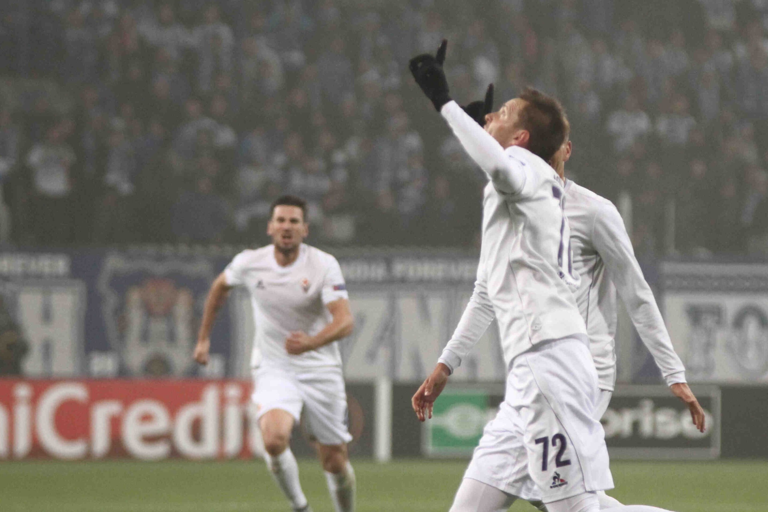 Europa League Lech Poznan-Fiorentina 0-2: doppietta Ilicic