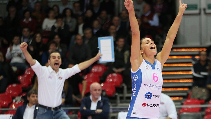 Posticipo alla Nordmeccanica, 3-1 a Scandicci e primo posto