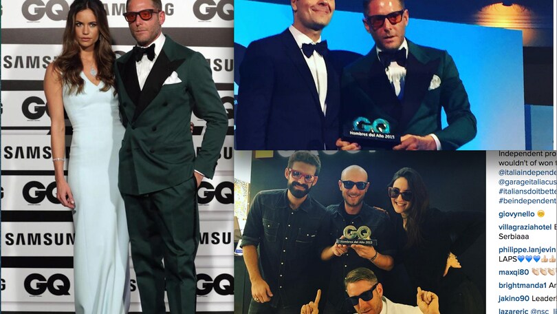 Lapo Elkann premiato a Madrid: «Grazie all'Italia, agli amici e alla famiglia»