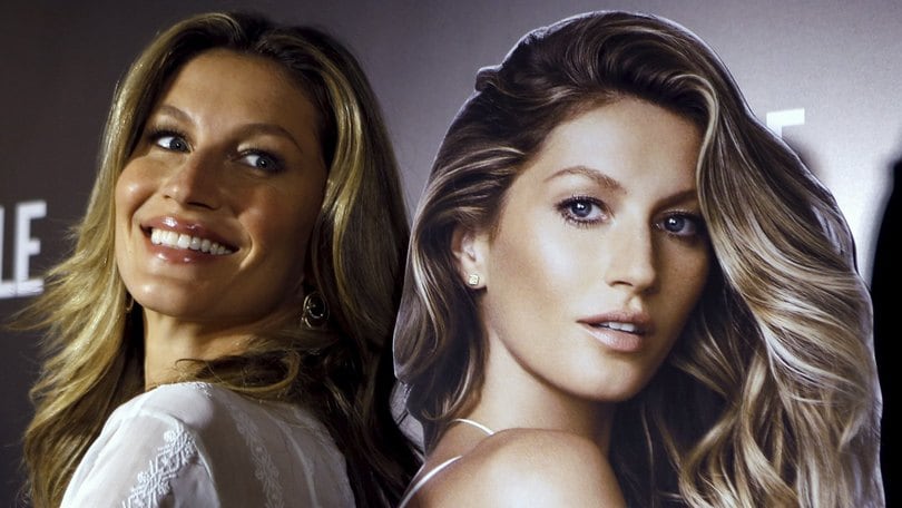 La sexy modella Gisele Bundchen presenta "The Body"