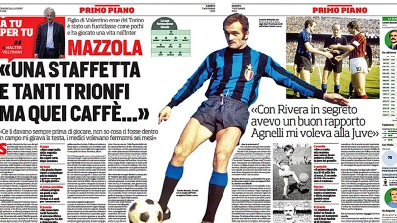Mazzola: «L'Inter di HH, la staffetta e quei caffè...»