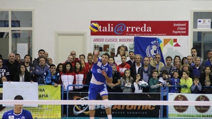 Volley: A2 Maschile, per Alessano tre punti d'oro