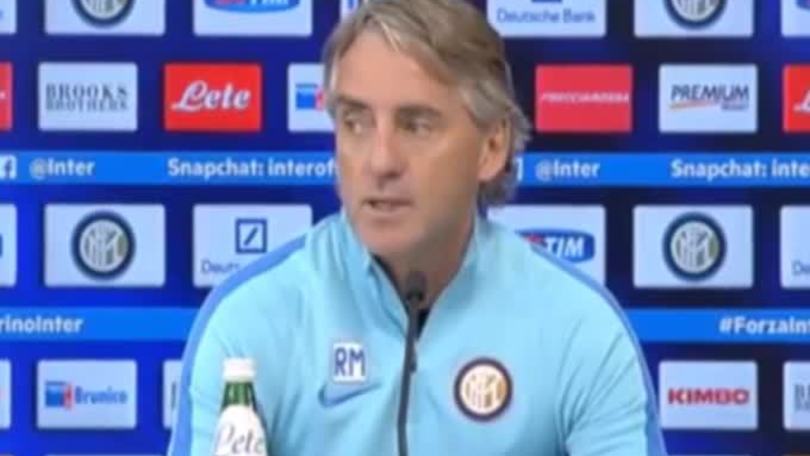 Mancini: "Icardi in panchina? Sono scelte del tecnico"