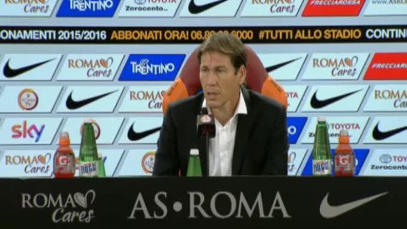 Garcia: "Vogliamo tornare primi"