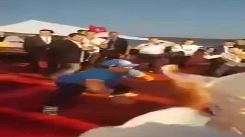 Maradona, che accoglienza in Marocco! Diego si scatena