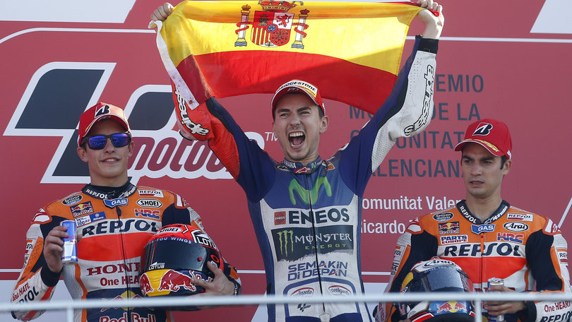 MotoGP: Rossi, Lorenzo, Marquez e il "biscottone" spagnolo