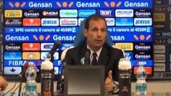 Allegri: "L'Empoli ci ha messo in difficoltà"