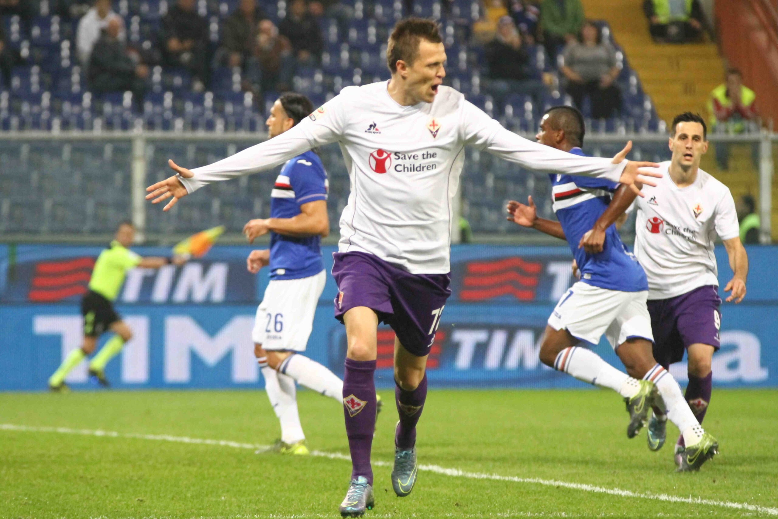 Serie A, Sampdoria-Fiorentina: le emozioni del match