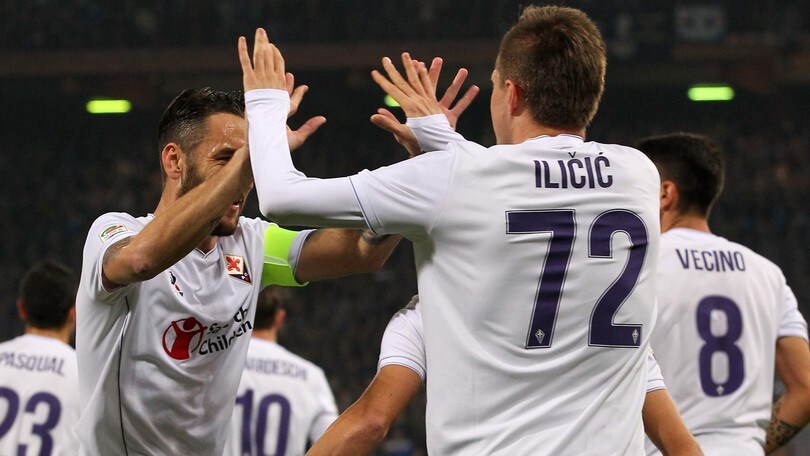 Sampdoria-Fiorentina 0-2: Ilicic (R), Kalinic