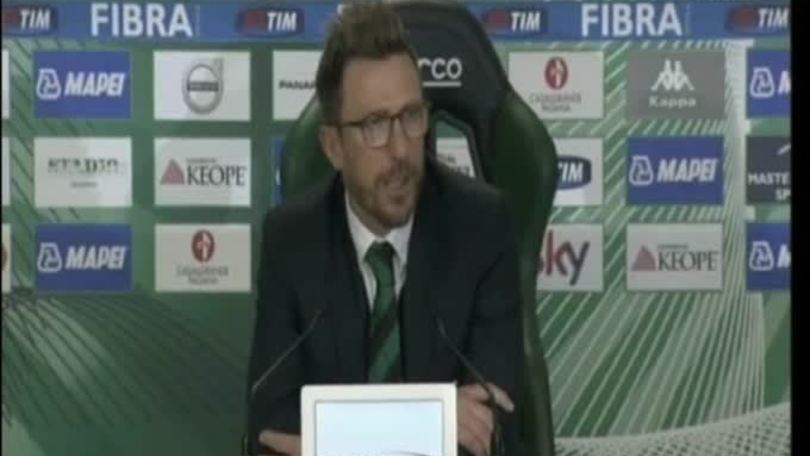 Di Francesco: "Era una partita insidiosa"