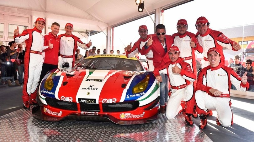 Ferrari 488 GTE, ecco l'erede della 458