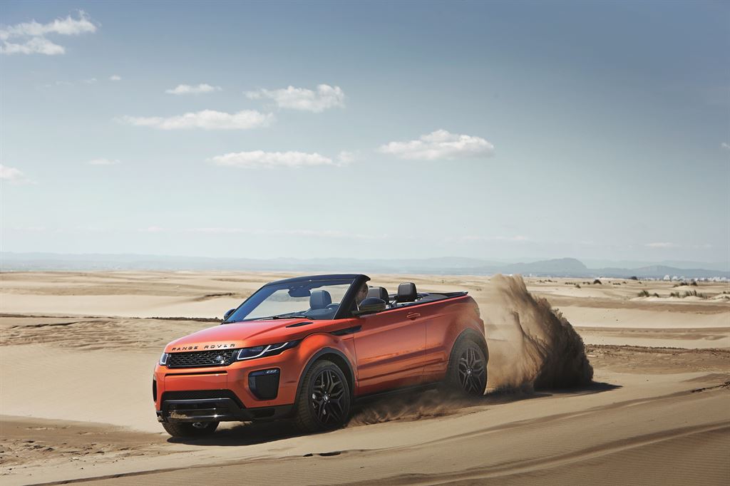 Range Rover Evoque Cabrio, unica nel suo genere