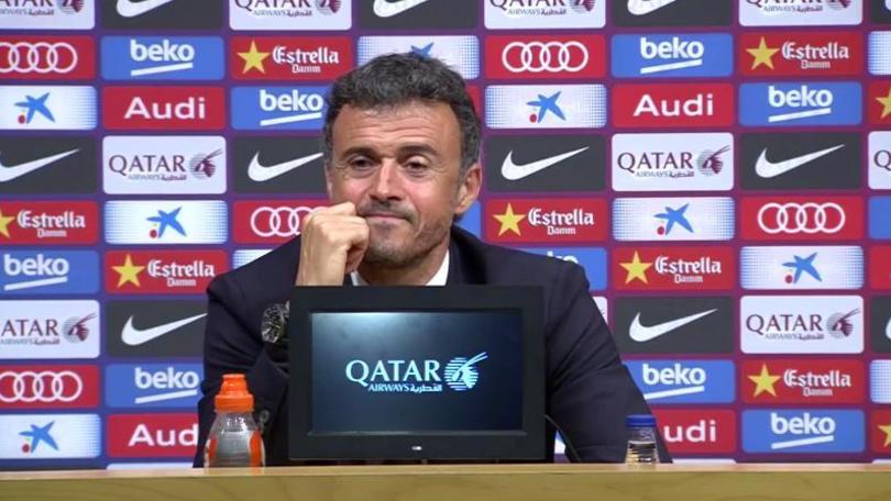 Luis Enrique al giornalista italiano: «La Roma ha vinto? Sono contento»