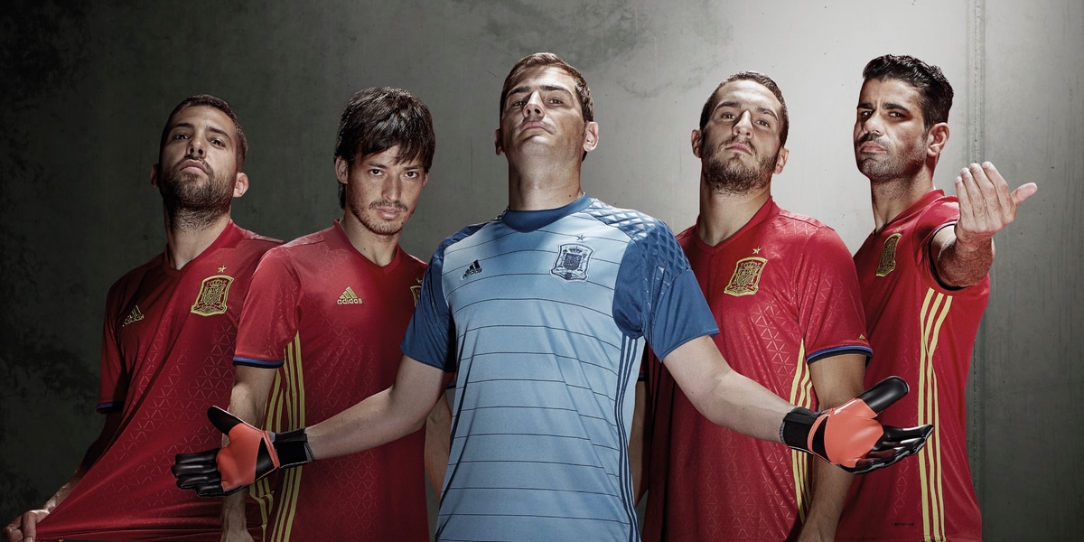 Spagna, ecco la maglia per gli Europei del 2016