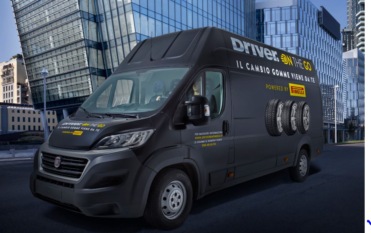 Gomme invernali, Pirelli le porta a domicilio