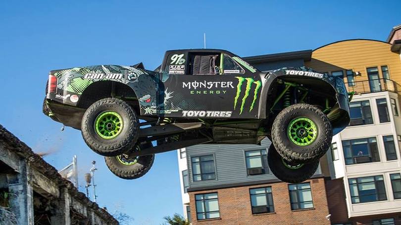 BJ Baldwin e il pick up da 800 cavalli