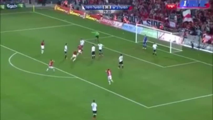 Arbeitman, gol da applausi contro l'Hapoel Haifa