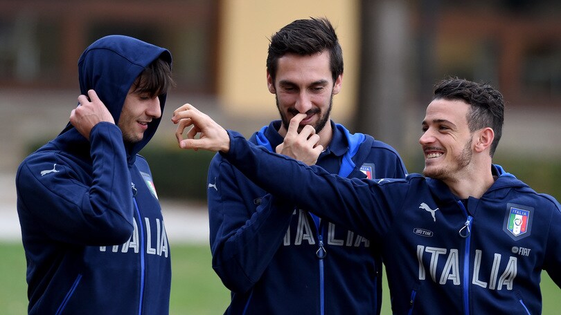 Italia, sorrisi e scherzi in allenamento