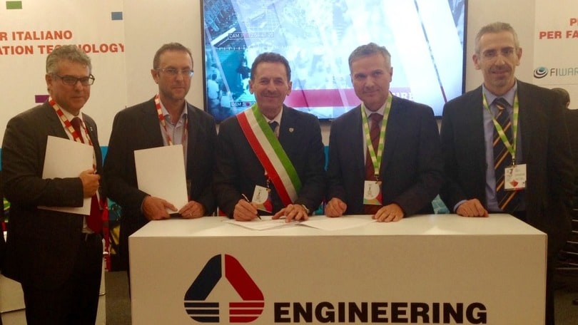 La nazionale italiana sindaci Onlus in campo con Engineering