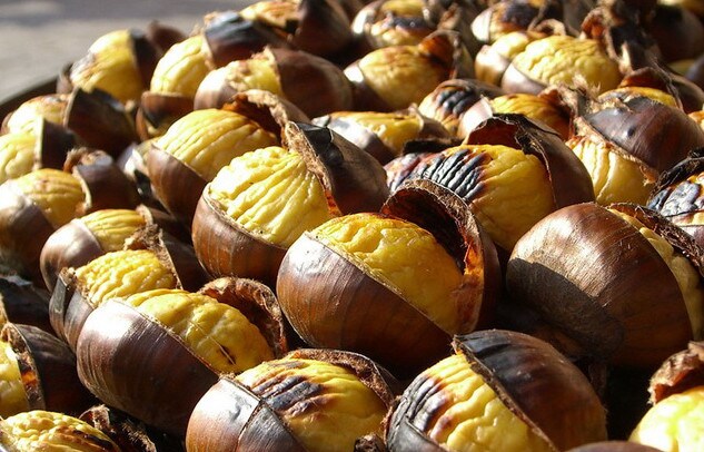 A Canterano sono in scena le castagne