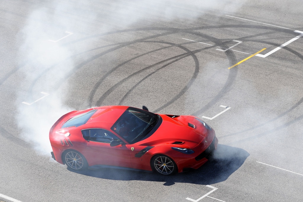 Ferrari F12TDF, Vettel porta in pista l'ultimo sogno