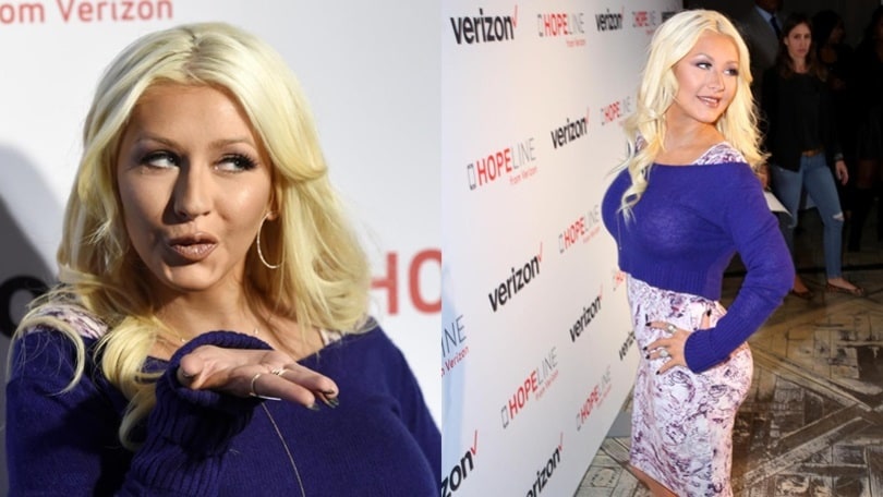 Christina Aguilera sensuale: per lei gli anni non passano