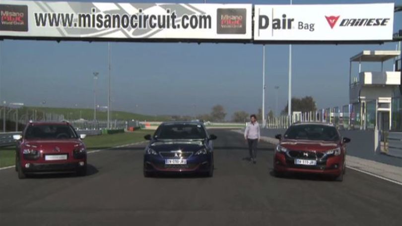 Peugeot, Citroen, DS, la grande famiglia in pista a Misano