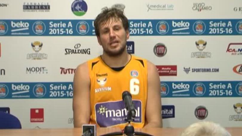 Basket, Mancinelli: "Grazie tifosi per questo successo"