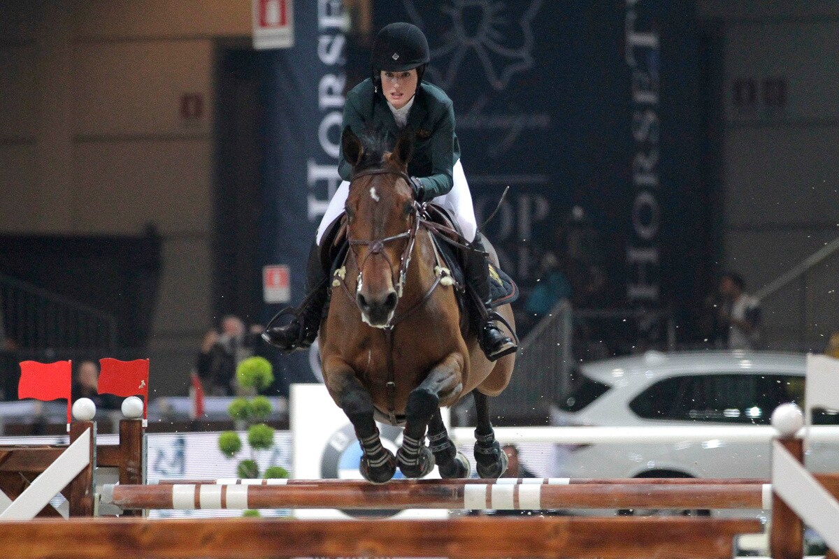Jessica Springsteen trionfa a Fieracavalli