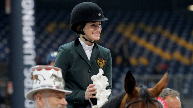 Jessica Springsteen trionfa a Fieracavalli