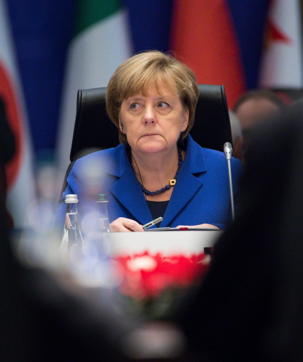 Germania-Olanda: Merkel allo stadio con i ministri