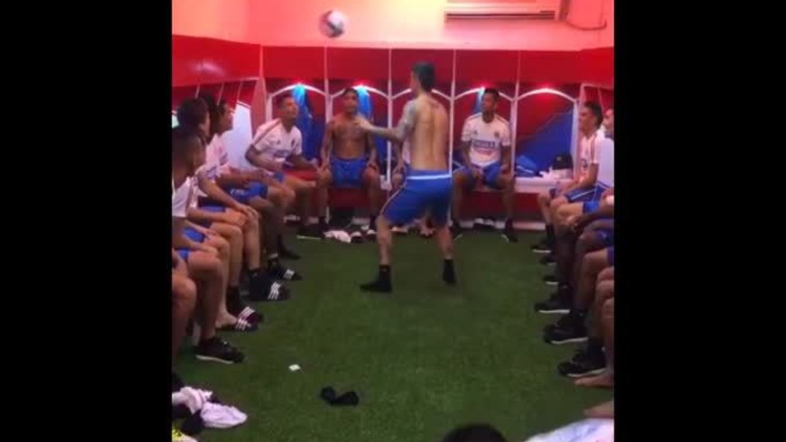 James Rodriguez, sfida di palleggi nello spogliatoio