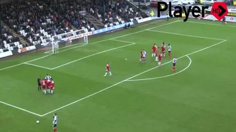Punizione alla Mihajlovic, Townsend si esalta