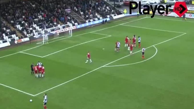 Punizione alla Mihajlovic, Townsend si esalta
