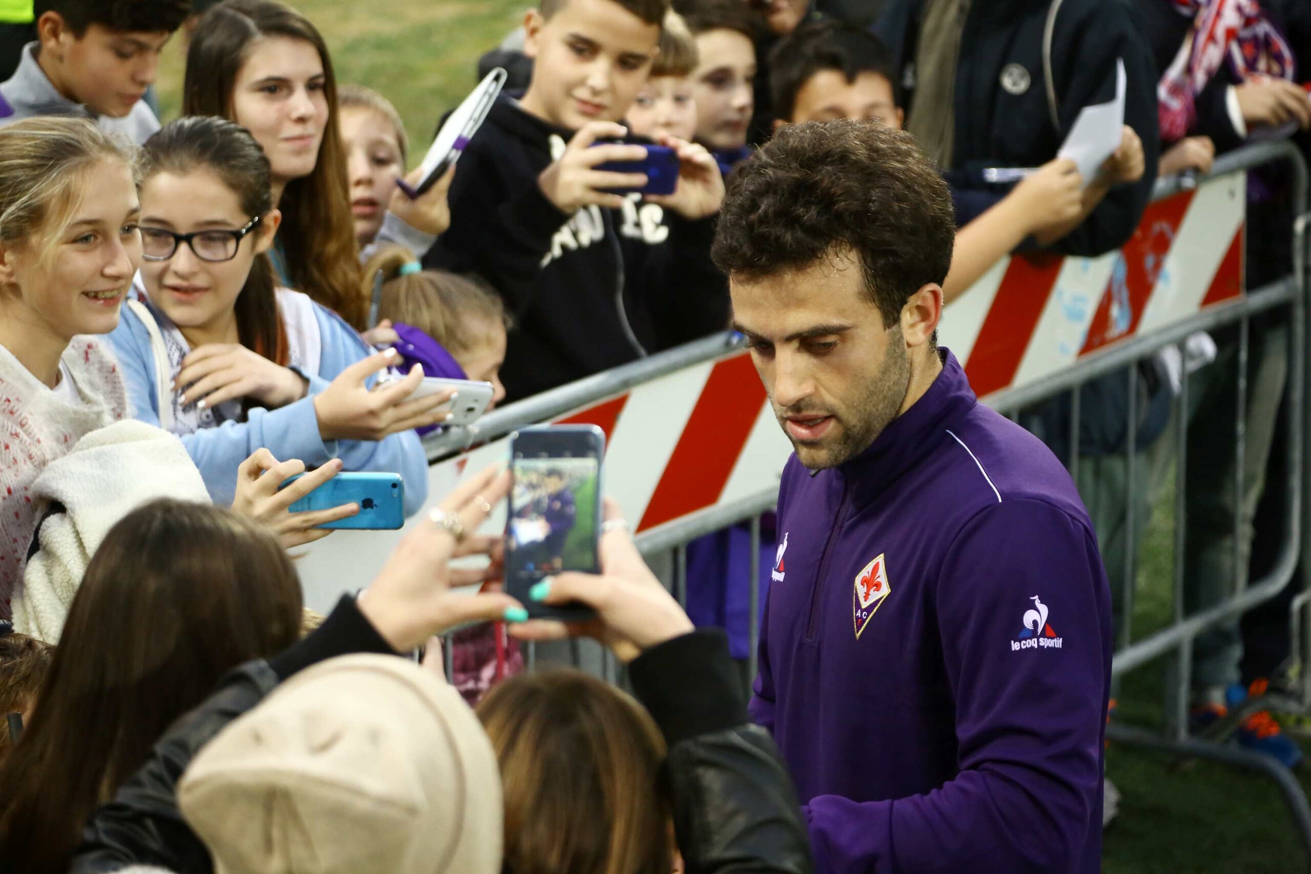 Fiorentina, che festa al Franchi! 700 tifosi per l'allenamento