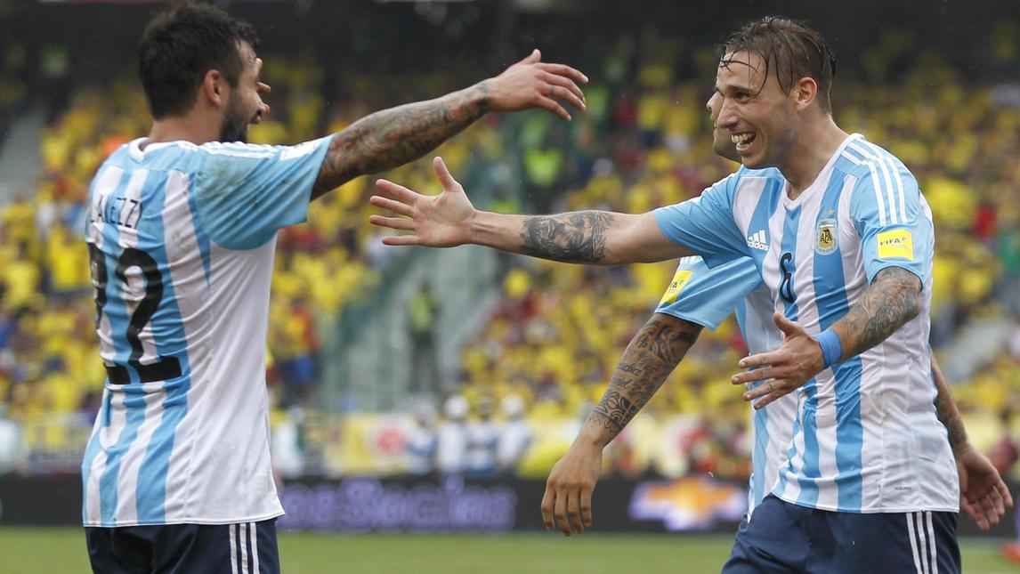 Colombia-Argentina 0-1, decide Biglia