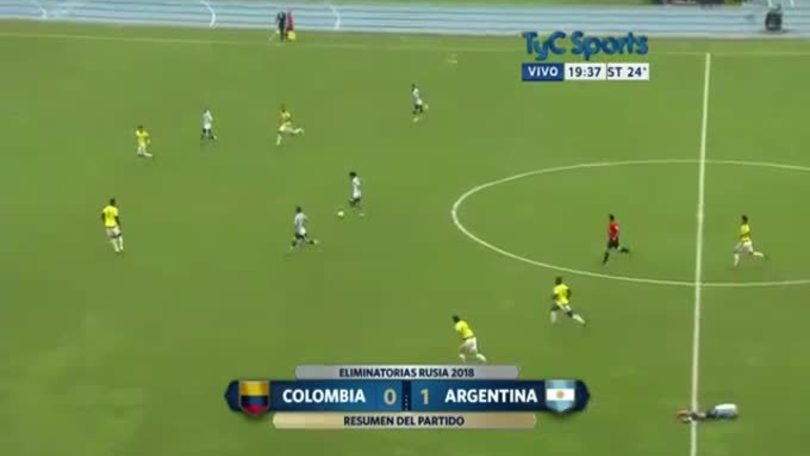 Argentina, il gol in contropiede di Biglia