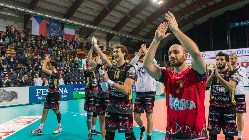 Sir Perugia qualificazione raggiunta in Repubblica Ceca