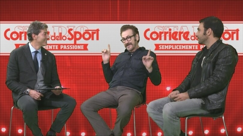 Giallini e Leo: «Come nasce il feeling con la Roma»