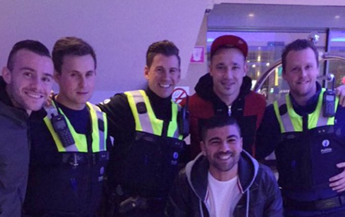 «Polizia, c'è un sospetto in hotel». Ma è Nainggolan!