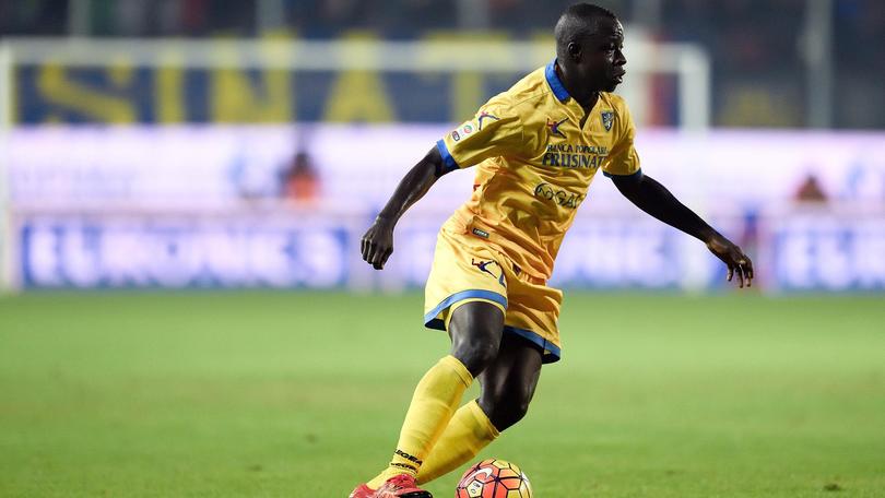 Serie A Frosinone, per Chibsah distorsione alla caviglia