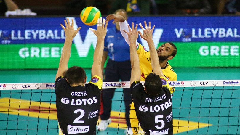 Modena torna in Champions League 12 anni dopo e vince. 3-0 al Danzica
