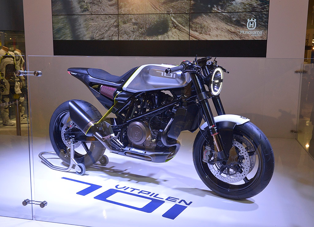 EICMA 2015: Husqvarna 701 Vitpilen, nuda minimal