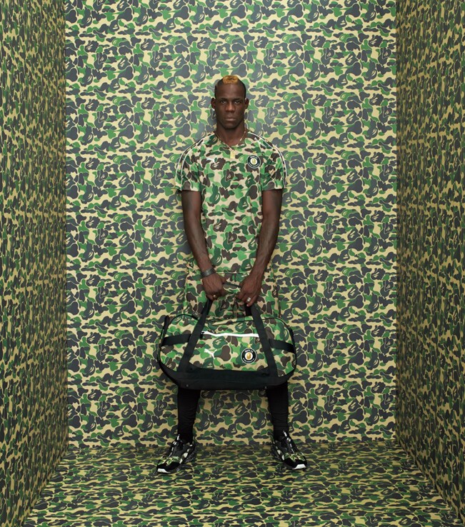 'Camotelli', Balotelli camouflage per uno spot